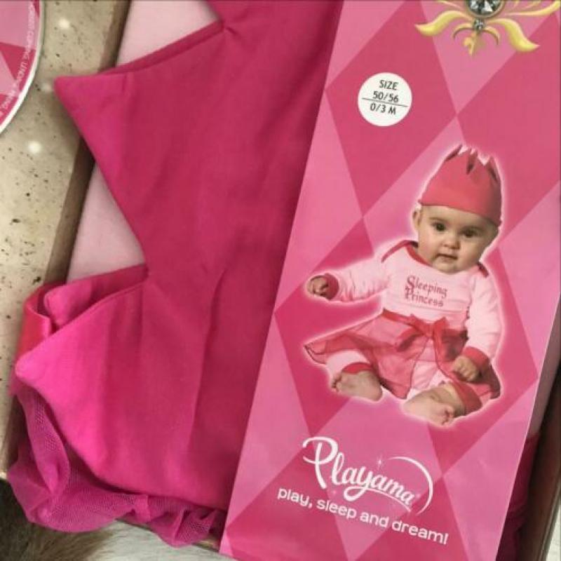Baby prinses Playama 50/56 Sleeping princess