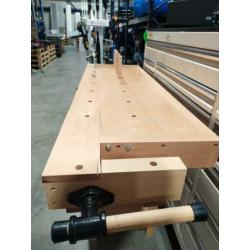 Houten meubelmakers werkbank