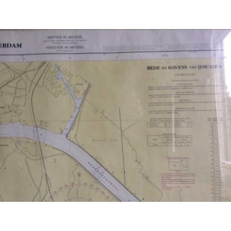 Professionele havenkaart 104/71 cm