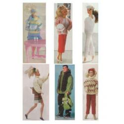 BARBIE en ACTIONMAN breipatronen voor verschillende kleding