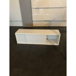 Östhamra Bovenkast met glazen deuren met 2 Ikea