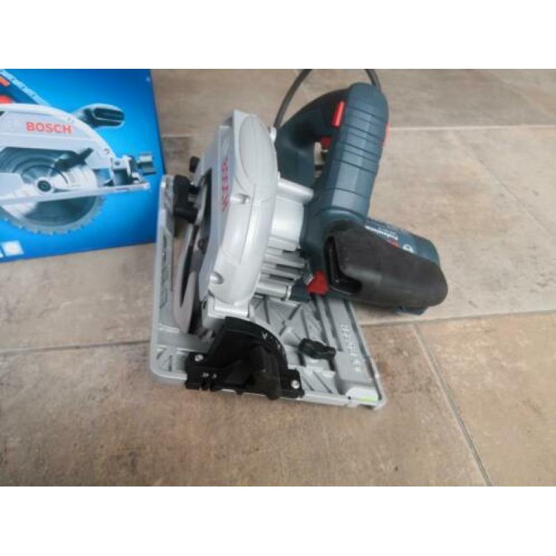 Bosch blauw GKS 55+ G cirkelzaag / zaagmachine 230v NIEUW!