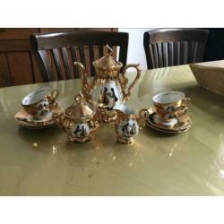 Bavaria Schaller Wiesau mocca servies