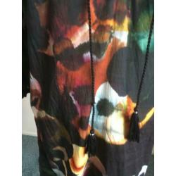 DIDI, prachtige tuniek/blouse ecolineprint maat M/L/XL