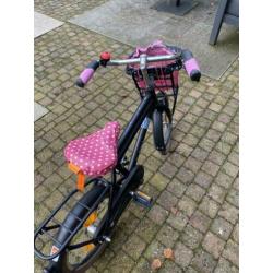 Alpina kinderfiets zwart voor jongens en meisjes