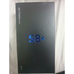 Samsungs s8+ zilver
