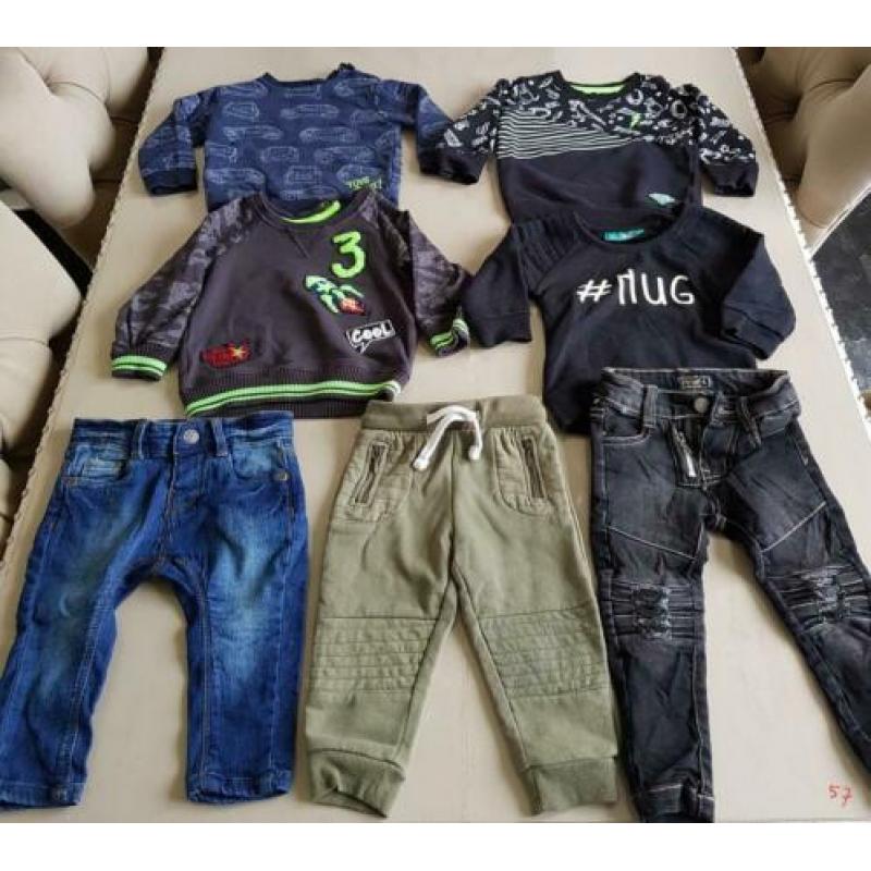 Groot kleding pakket jongen maat 74
