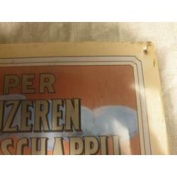 gebruikt reclame bord 1996