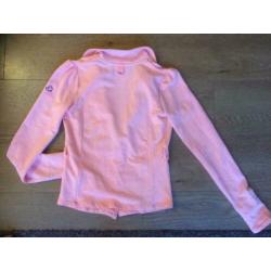 Flo blazer maat 152 oranje/roze