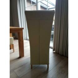 6 leren eetkamer stoelen