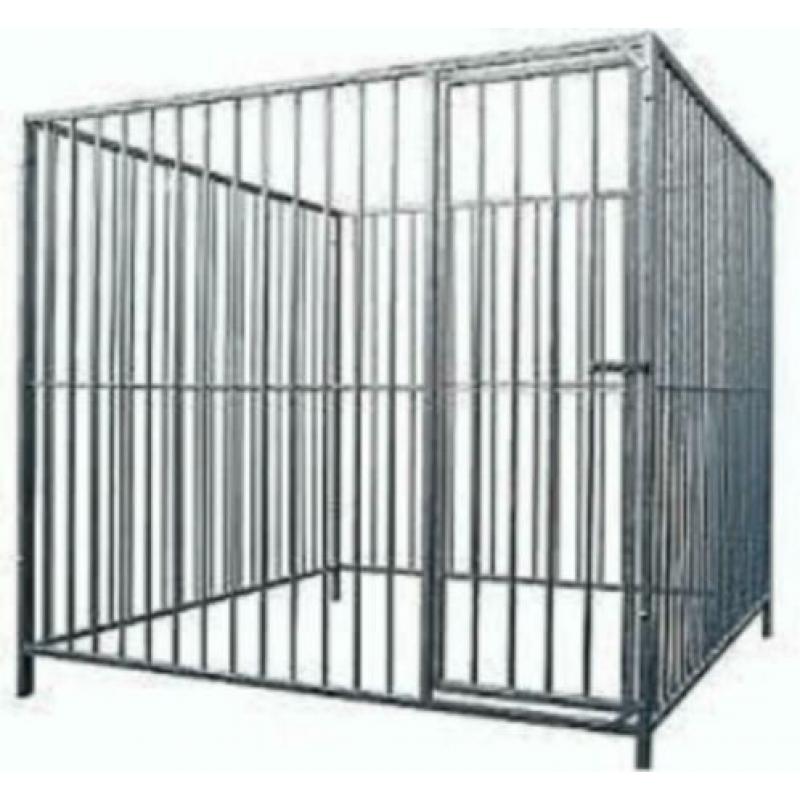 LOSSE KENNELPANELEN ook complete kennels overdekt voorraad