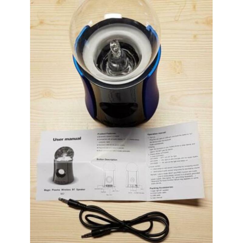 speaker magic touch plasma wireless bluetooth