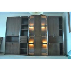 Kastenwand (nette staat, vintage, jaren 80, 330 cm breed)