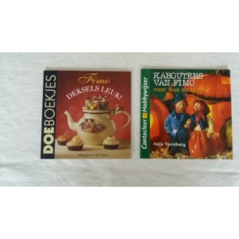 Fimoklei boekjes 6 stuks