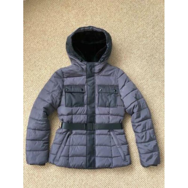 Coolcat winterjas grijs/zwart (als nieuw)
