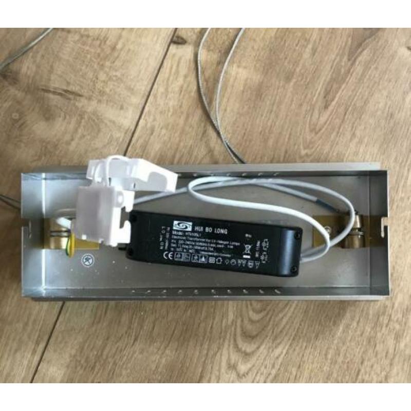 Design hanglamp, rvs, in hoogte verstelbaar