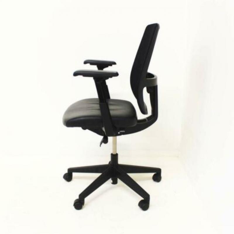 Haworth Comforto 29 Bureaustoelen,Burostoel, Zwart, Leer