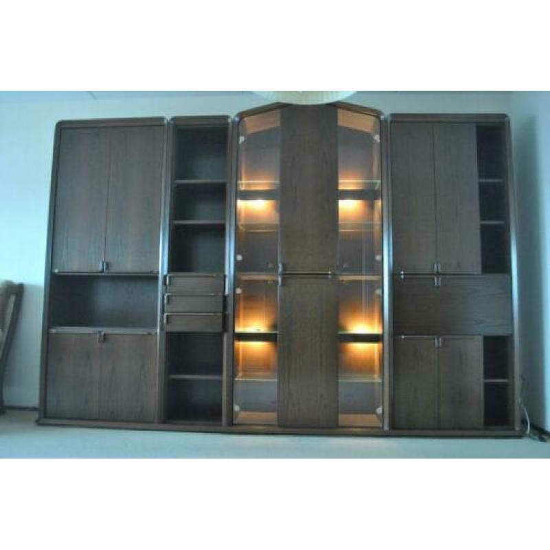 Kastenwand (nette staat, vintage, jaren 80, 330 cm breed)