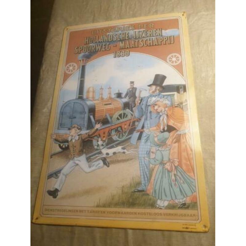 gebruikt reclame bord 1996