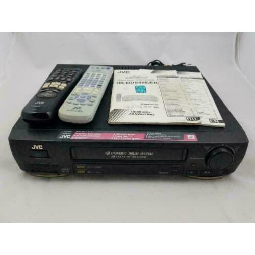 JVC HR-DD848 dynamic drum system videorecorder set