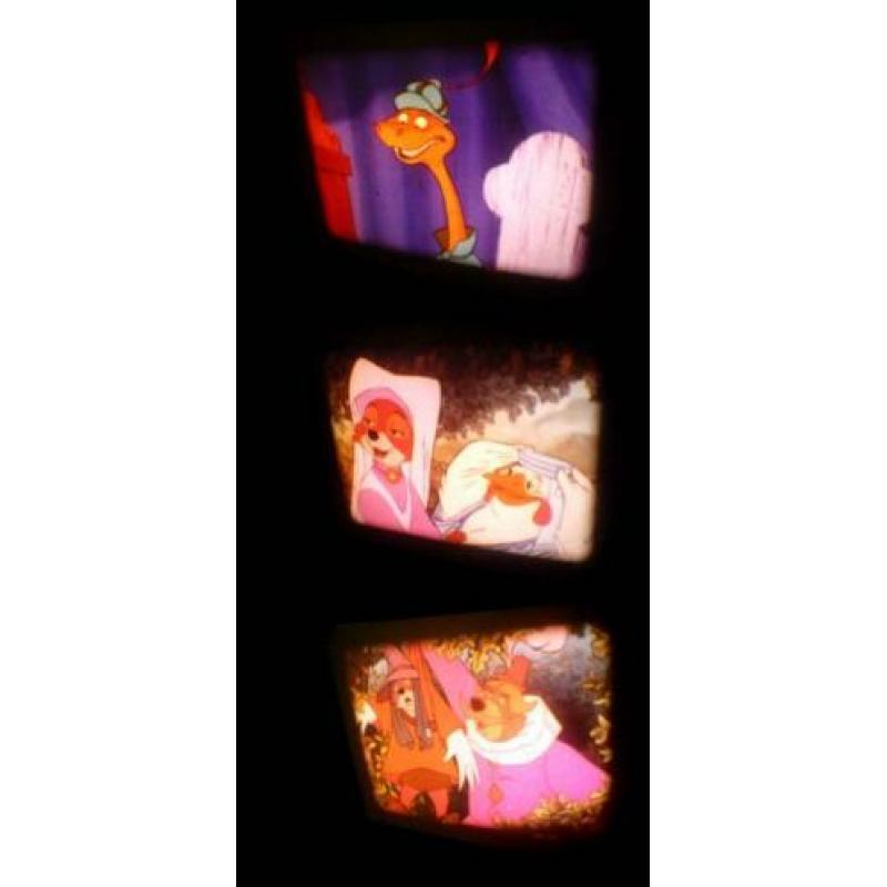 x 8mm film Walt Disney Robin Hood - Marian -geluid - mooie -