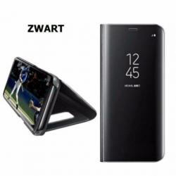 Clear View Stand Cover Set voor Galaxy S8 Plus _ Zwart