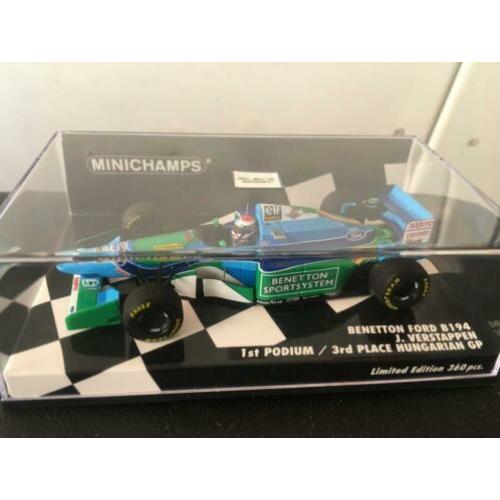 ? Jos Verstappen Benetton Ford B194 1st podium Hungarian GP