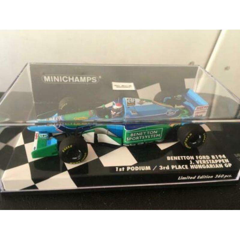 ? Jos Verstappen Benetton Ford B194 1st podium Hungarian GP