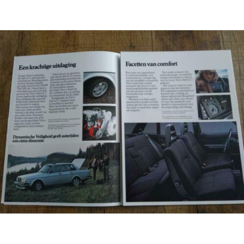 Volvo 244 GLT folder uit 1980