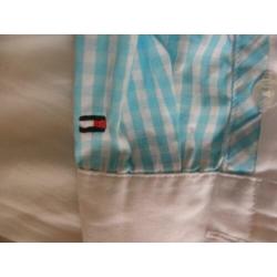 Originele blauwe stretch blouse TOMMY HILFIGER 176 S 36 zgan