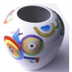 Sonia Delaunay- L'Europe -Vase- Unique