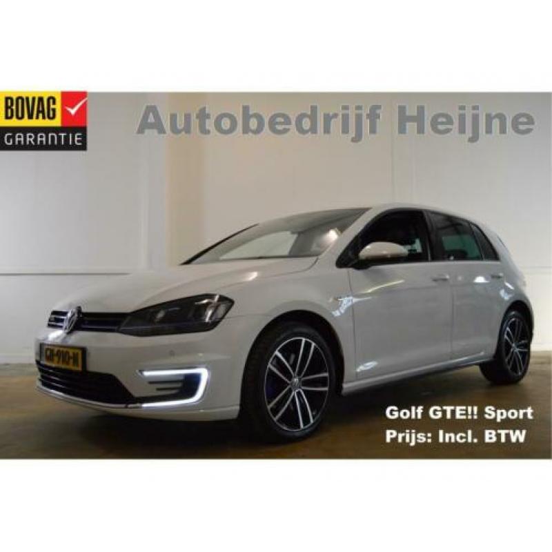 Volkswagen Golf GTE 204PK DSG SPORT NAVI/LEDER/PDC