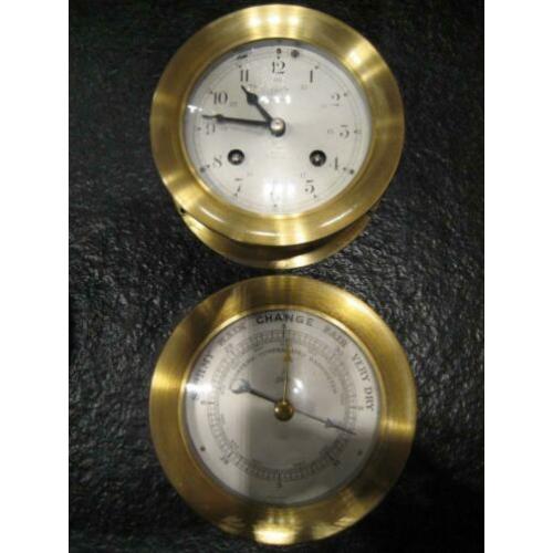 AUG Schatz & Sohne Barometer en klok