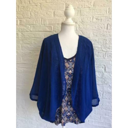 Prachtige set van Steps (blouse+shirt) mt M