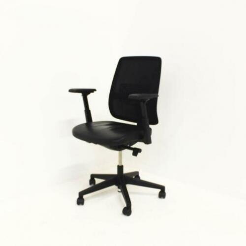 Haworth Comforto 29 Bureaustoelen,Burostoel, Zwart, Leer