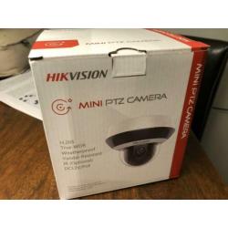 Hikvision 4MP PTZ Dome IP Camera met 4x zoom (compleet)