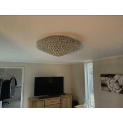 Plafond lamp dimbaar zeer luxe.