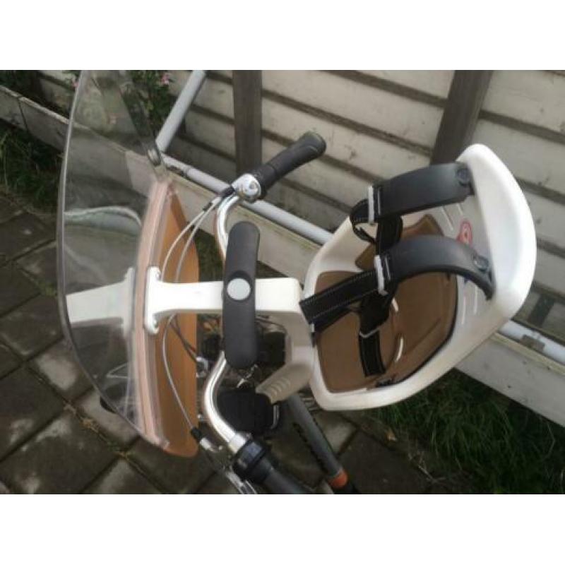 Bobike mini exclusive fietsstoeltje voorzitje met windscherm
