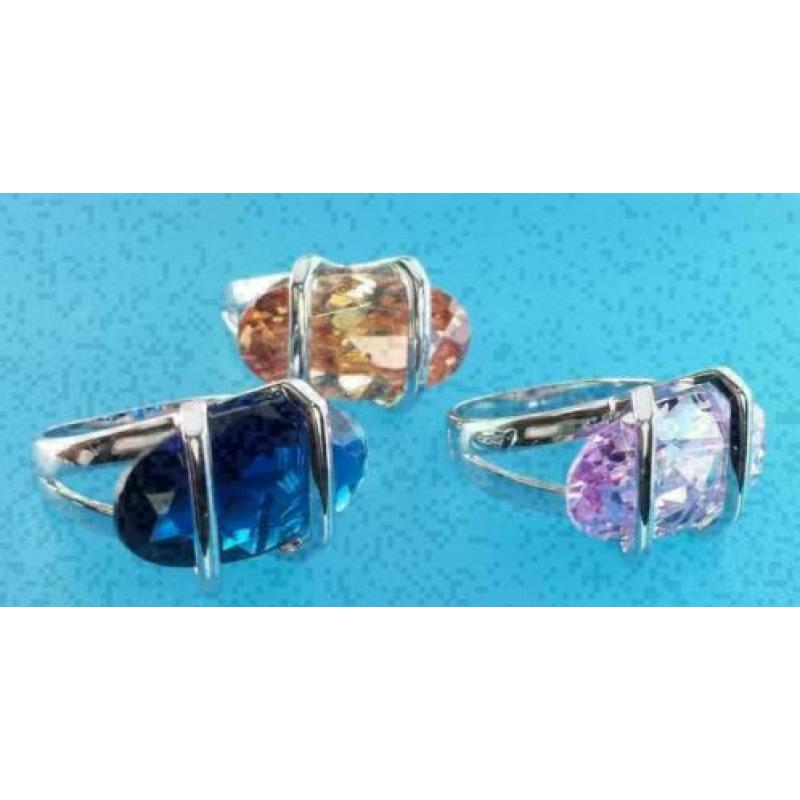Exclusieve MELANO ring echt zilver (-60%) ~ 54030