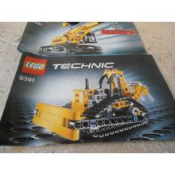 lego 9391 technic hijskraan en bulldozer 2 in 1