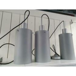 3 speciaal gemaakte exclusieve design lampen nu €75