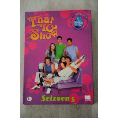That 70s Show het Complete Vijfde Seizoen 4DVDbox