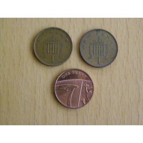 Engeland - One penny - 1971 - 1974 - 2010