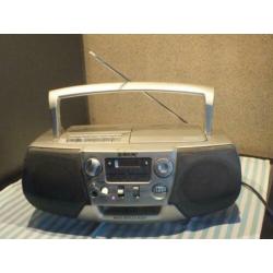 portable radio cd en cassette speler van Sony