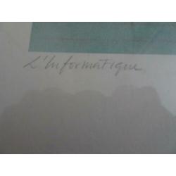 Artist Proof 5 dlg. serie schilderijen gesigneerd + genumm.