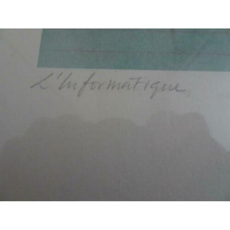 Artist Proof 5 dlg. serie schilderijen gesigneerd + genumm.