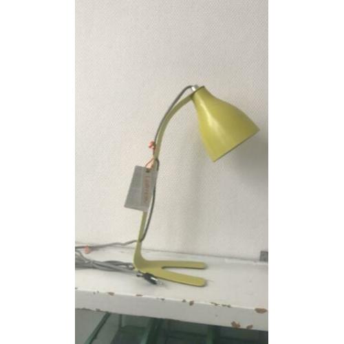 Bureau lamp van leitmotiv barefoot groen / geel