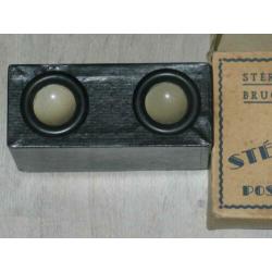 antieke stereoscope met 4 doosjes stereo foto positieven