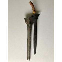 Keris kris uit Madura Indonesie met ivoren greep