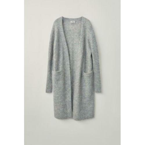 nieuw ACNE grijs vest mohair maat S
